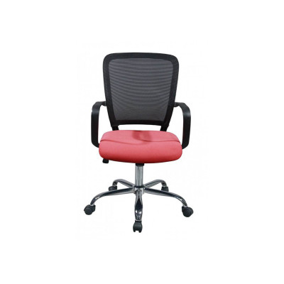 Ghế xoay văn phòng lưng trung bọc lưới SMLIFE Barin