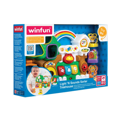 Đồ Chơi Ngôi Nhà Trên Cây Có Nhạc Và Đèn Cho Bé PEEK A BOO 000786