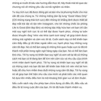 Phá Bẫy Tích Cực Độc Hại - Trung Thực Với Cảm Xúc Trong Một Thế Giới Ám Ảnh Với Hạnh Phúc