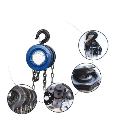 PaLang Kéo Tay ABG HSZ 3T-3M - Ba Lăng Xích Giúp Nâng Hạ Hàng Hoá Trong Nhà Xưởng, Công Nghiệp Và Đời Sống, Pa Lăng 3 Tấn 3 Mét Xích - Hàng Chính Hãng (Giao Màu Ngẫu Nhiên)