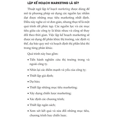 Marketing Plan - 9 Bước Xây Dựng Chiến Lược Thương Hiệu Chuyên Nghiệp