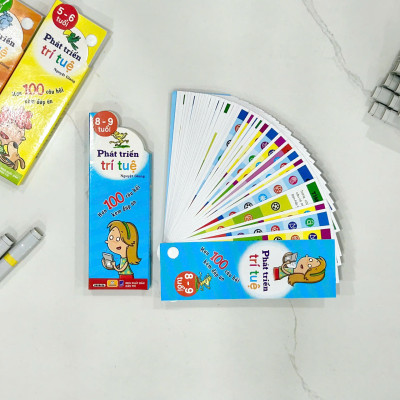 Sách - Phát Triển Trí Tuệ - Hơn 100 câu hỏi kèm đáp án dành cho trẻ từ 5-9 tuổi - ndbooks