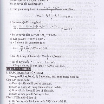Sách - Sách tham khảo Vật lý 10 biên soạn theo chương trình giáo dục phổ thông mới (Dùng chung cho các bộ SGK)