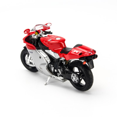 Mô hình xe mô tô MV Agusta F4S Red 1:18 Welly- 12153PW