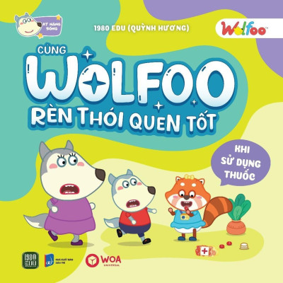 Sách - Wolfoo Rèn Thói Quen Tốt - Combo 6 Cuốn - 1980 Books