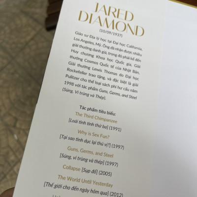 LOÀI TINH TINH THỨ BA: SỰ TIẾN HÓA VÀ TƯƠNG LAI CỦA LOÀI NGƯỜI - BÌA CỨNG