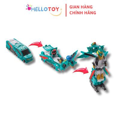 [TẶNG KÈM HỘP ĐỰNG BÓNG] Đồ Chơi Xe Hơi Biến Hình MECARD BALL Gyphon Rider - Hellotoy