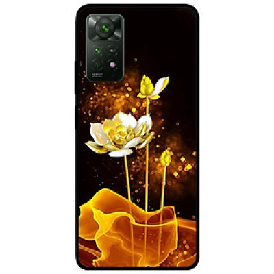 Ốp lưng dành cho Redmi Note 12 - Redmi Note 12 Pro - Redmi Note 12 Pro 5G - Sen Trắng Vàng 1 - Hàng Chính Hãng