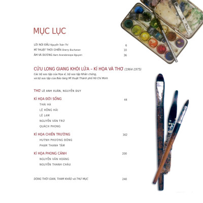 Sách - Cửu Long Giang Khói Lửa - Kí Họa Và Thơ - Bìa Cứng