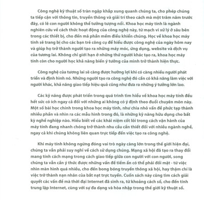 BÁCH KHOA THƯ Về Phát Triển Kỹ Năng - KHOA HỌC MÁY TÍNH (Bản in màu)