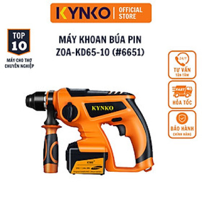 Máy khoan búa pin cầm tay chính hãng Kynko 12V Z0A- KD65 -10 # 6653 giá tốt