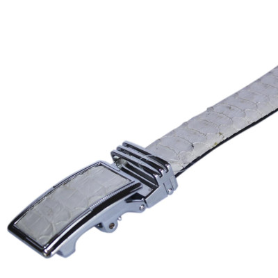 Thắt Lưng Nam Da Trăn VIP Huy Hoàng HT4325 - Trắng