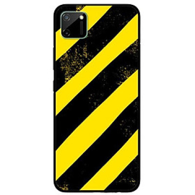 Ốp lưng dành cho Realme C11 mẫu Sọc Vàng Đen