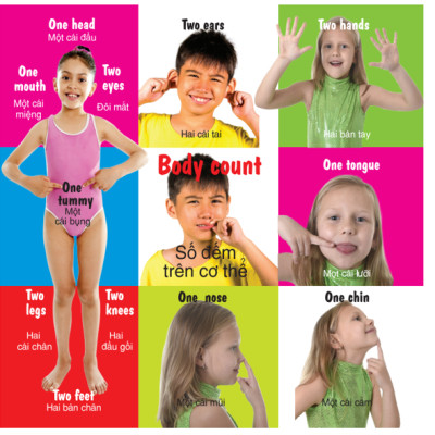 Sách - 100 Từ Đầu Tiên - Số Đếm- Song Ngữ (VT)