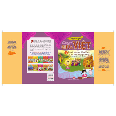 Sách - Mẹ Kể Con Nghe Chuyện Chùa Việt - Tập 5 - Mười Phương Chư Phật, Chư Phật Một Phương - NXB Phụ Nữ