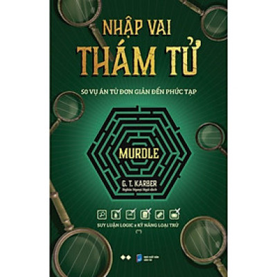 Sách - Nhập Vai Thám Tử Murdle: 50 Vụ Án Từ Đơn Giản Đến Phức Tạp - Tập 2