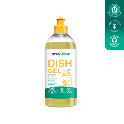 Gel rửa bát đậm đặc chuyên dụng cho máy rửa bát All in One Stanhome DISH GEL 500ml - version mới