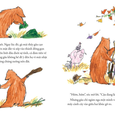 Tác Phẩm Kinh Điển Của Quentin Blake - Tổ Ấm Mùa Đông Của Gấu