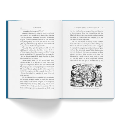 Những cuộc phiêu lưu của Tom Sawyer (bìa vải)