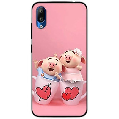 Ốp lưng dành cho Vsmart Star mẫu Hai Chú Heo Ly Cặp