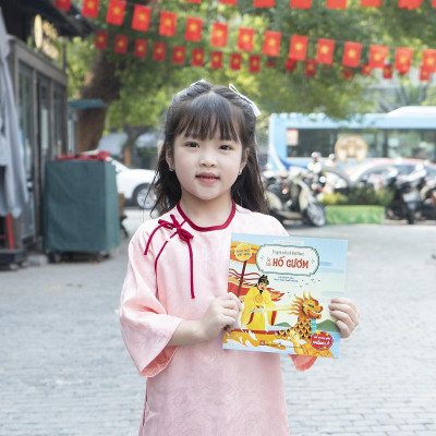 Sách - Truyện Cổ Tích Việt Nam - Song Ngữ Việt Anh - Với Trang Gấp Khổng Lồ - Đinh Tị Books