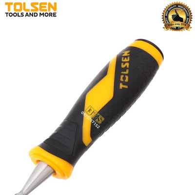 Đục gỗ mũi dẹt cầm tay chuẩn công nghiệp TOLSEN 13mm (1/2 inch) - Tiêu chuẩn xuất khẩu Châu Âu