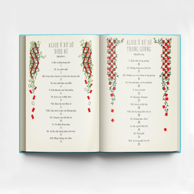 Alice Ở Xứ Sở Diệu Kì Và Alice Ở Xứ Sở Trong Gương (Bìa Cứng)