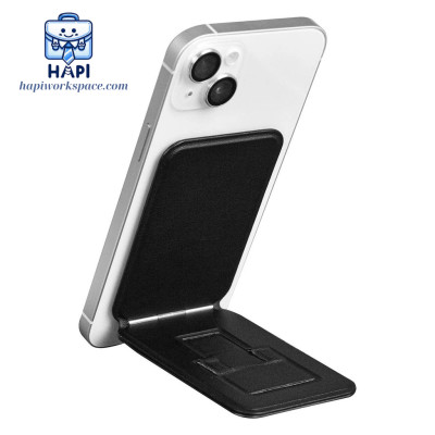 Giá đỡ nam châm điện thoại gấp gọn hàng chính hãng WiWU Wi-MW004 Mag Wallet X Pro: Hỗ trợ từ tính, gập gọn tiện lợi