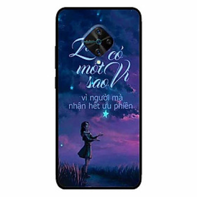 Ốp lưng in cho Vivo V17 Pro Mẫu Luôn Có Một Vì Sao