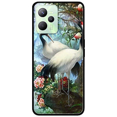 Ốp lưng dành cho Realme C35 mẫu Cặp Đôi Hạc