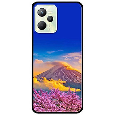 Ốp lưng dành cho Realme C35 - Realme Narzo 50A Prime mẫu Núi Mây Và Hoa