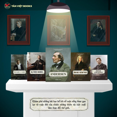 Sách - Isaac Newton - Nhà Khoa Học Vĩ Đại - Kể Chuyện Cuộc Đời Các Thiên Tài - Tân Việt Books