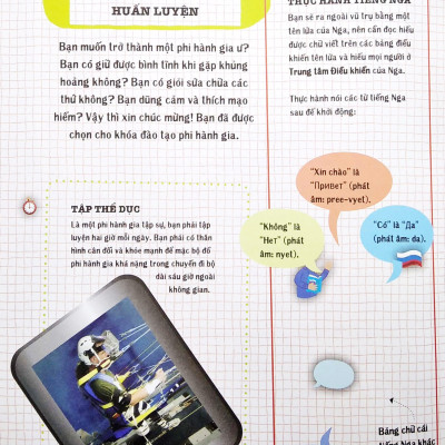 Tủ Sách Giáo Dục Stem:Phi Hành Gia Tập Sự