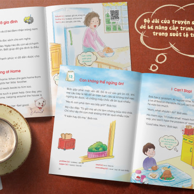 Sách - One Story A Day - CUỐN 11 : 365 câu chuyện phát triển IQ, EQ cho bé - Bản song ngữ tặng kèm file nghe