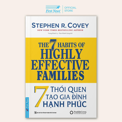 Sách - 7 Thói Quen Tạo Gia Đình Hạnh Phúc - First News