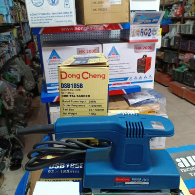 MÁY ĐÁNH GIẤY RÁP RUNG (HÌNH CHỮ NHẬT) 200W DONGCHENG DSB185B - HÀNG CHÍNH HÃNG