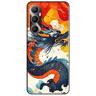 Ốp lưng cho Realme 9i - 10 - C20 - C67 - C65 4G - C11 2021 - Poco X6 5G - Rồng Xanh Bay - Hàng Chính Hãng
