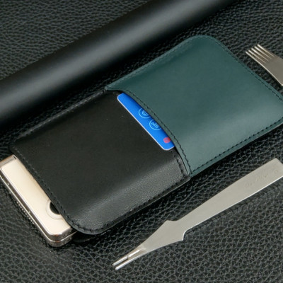 Bao da rút điện thoại Z Fold6 Z Fold5 Z Fold4 Z Fold3 Z Fold2 có ngăn đựng thẻ,tiền da bò thật bền đẹp - hàng chính hãng
