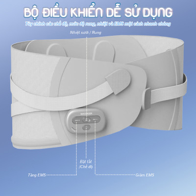 Đai cố định và massage lưng Booster Boluojun ST-1208