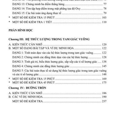 Bộ Đề Kiểm Tra Môn Toán 9 Theo Hướng Thực Tế, Tích Hợp