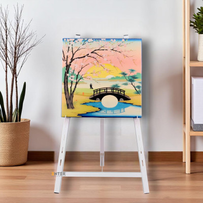 Khung vẽ - giá đỡ tranh Enter GV090 90cm đen / trắng / vàng