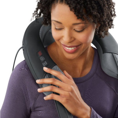 Đai massage USA cổ vai gáy Shiatsu kèm nhiệt hồng ngoại HoMedics NMS-377 nhập khẩu chính hãng USA