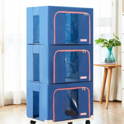 Bộ 3 Túi Đựng Chăn Màn Khung Sắt Gấp Gọn miDoctor (CÓ CHỌN MÀU)