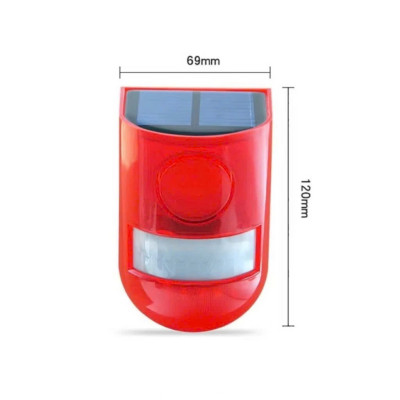 Thiết Bị Báo Động Chống Trộjm Hồng Ngoại Không Dây – Dùng Năng Lượng Mặt Trời, Cảnh Báo Siêu Nhạy, đèn trang trí