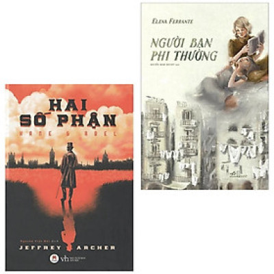 Combo 2 cuốn: Người Bạn Phi Thường + Hai Số Phận (Bìa Cứng)  (Tiểu Thuyết/Văn học)