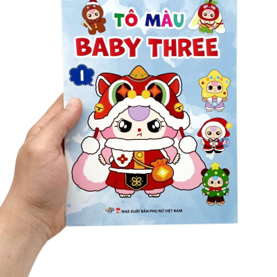 Sách - Tô Màu Baby Three 1
