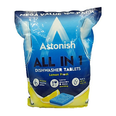 100 viên rửa chén bát tất cả trong 1 Astonish C2171 