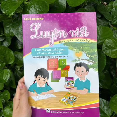 Sách - Luyện viết chữ thường, chữ hoa cỡ nhỏ, theo nhóm - Theo chương trình mới - ndbooks