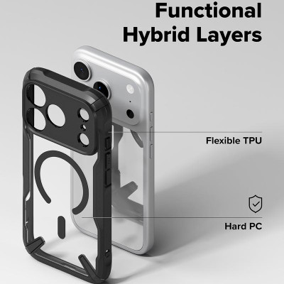 Ốp lưng cho iPhone 17 Pro Max / 17 Pro / 17 / Air RINGKE Fusion X Magnetic - Hàng Chính Hãng