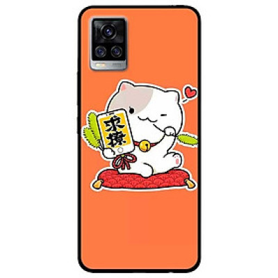 Ốp lưng dành cho Vivo V20 mẫu Mèo Vui Vẻ